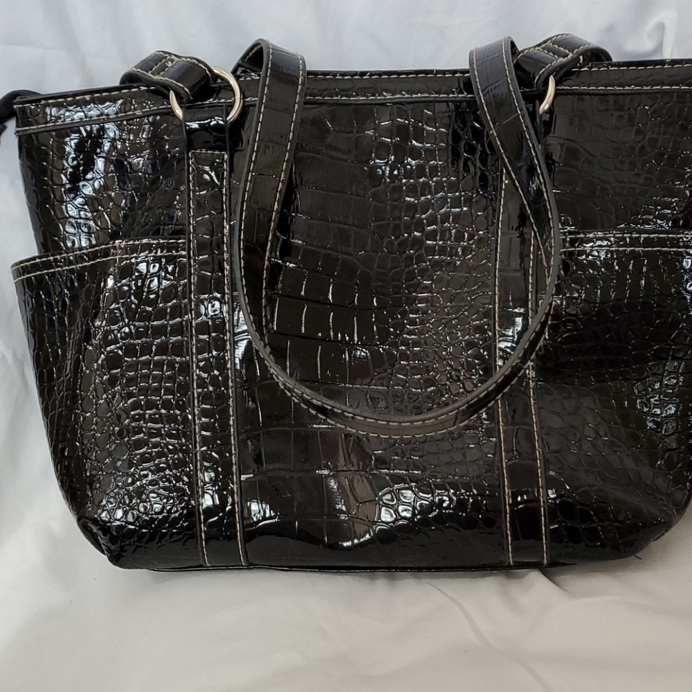 Black handbags